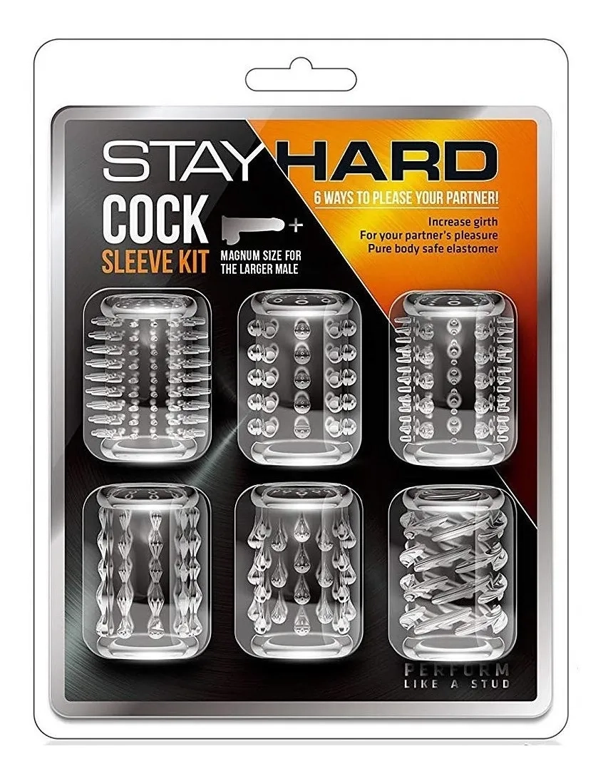 Cock Sleeve Kit Stay Hard 3