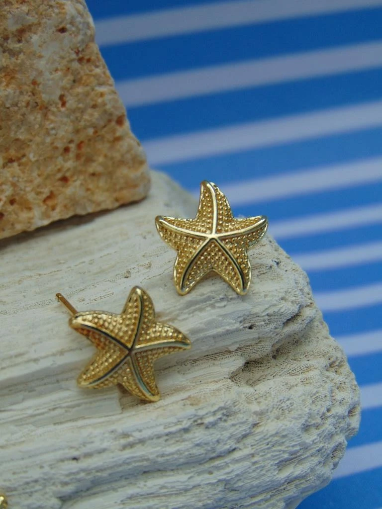 JUEGO RODIO DOR ESTRELLA DE MAR MICROCIRCONES 3