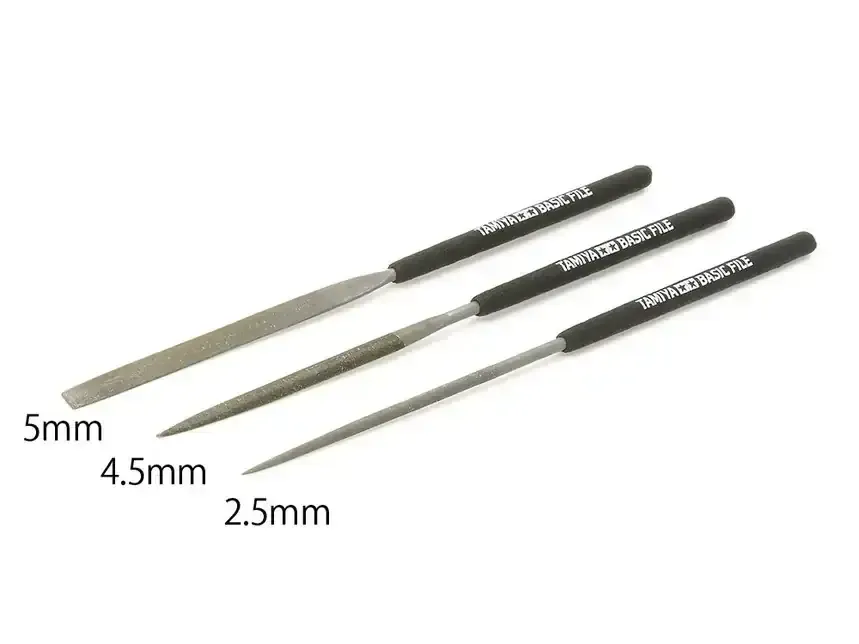 TAMIYA  Basic File Set Smooth Double-Cut