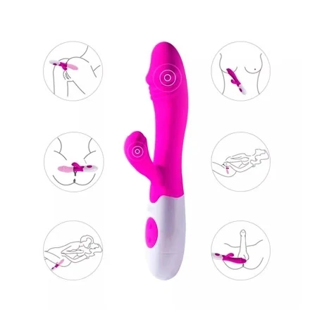 Vibrador Punto G y Clítoris Female Negro 3