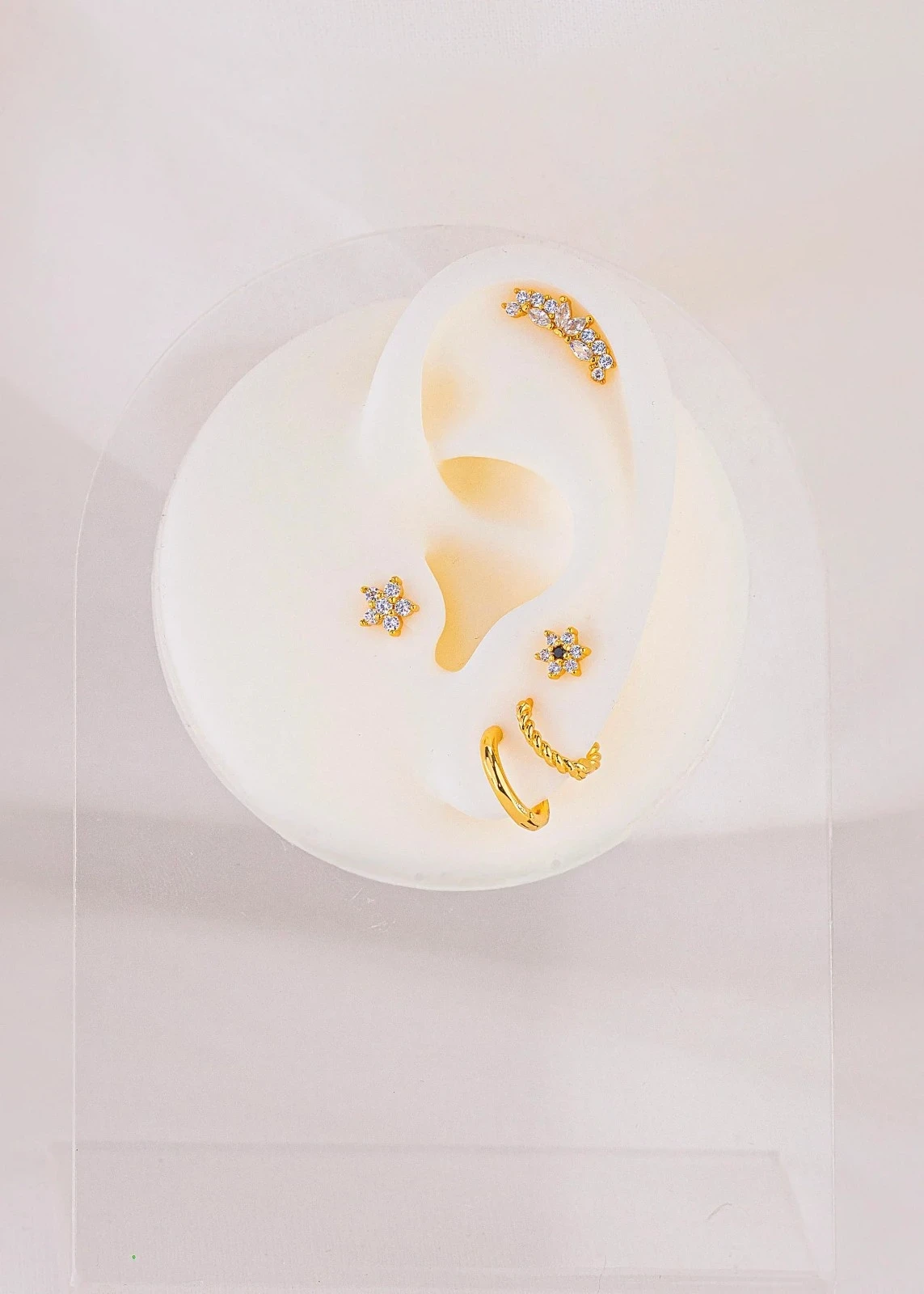 Set Aretes Flora  3