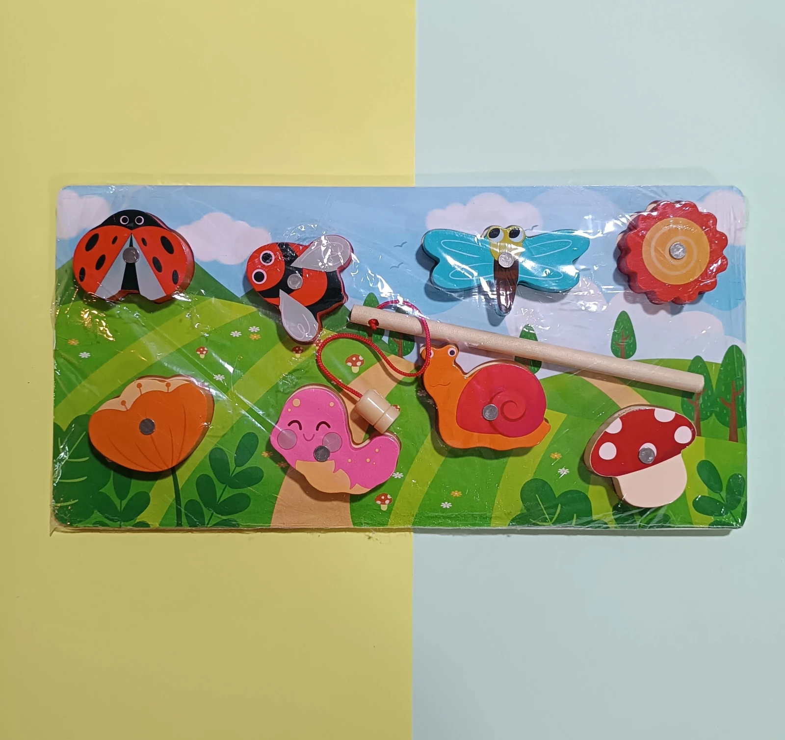 JUEGO MADERA PESCA 