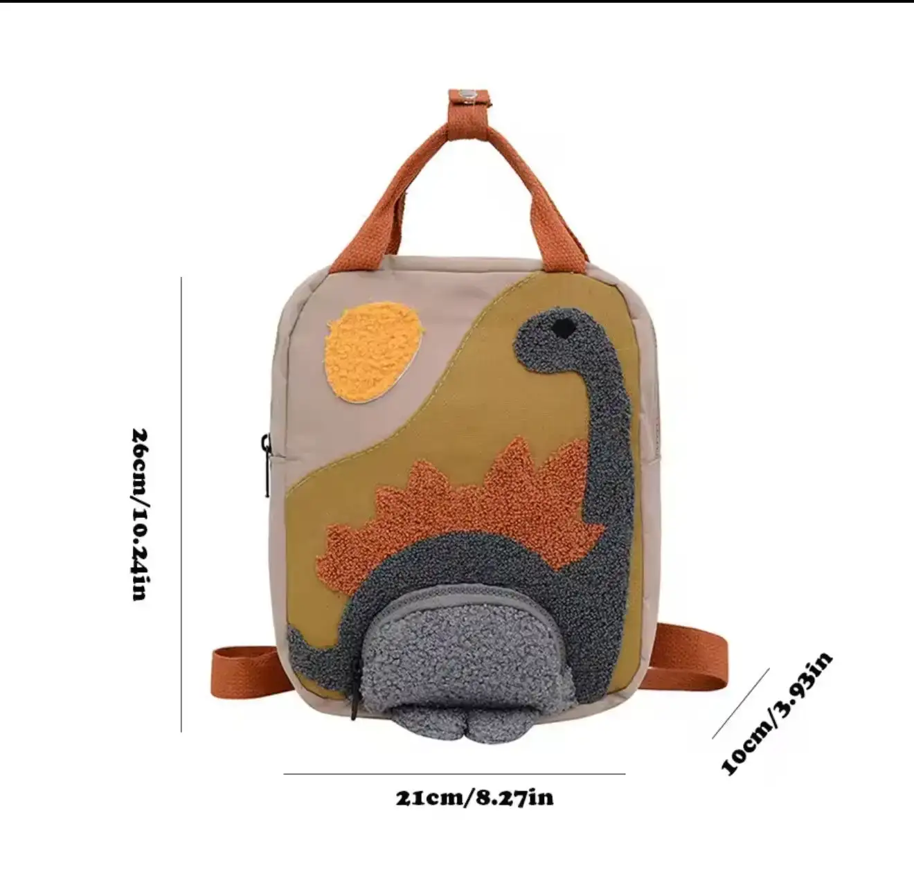 Mochila dinosaurio  4