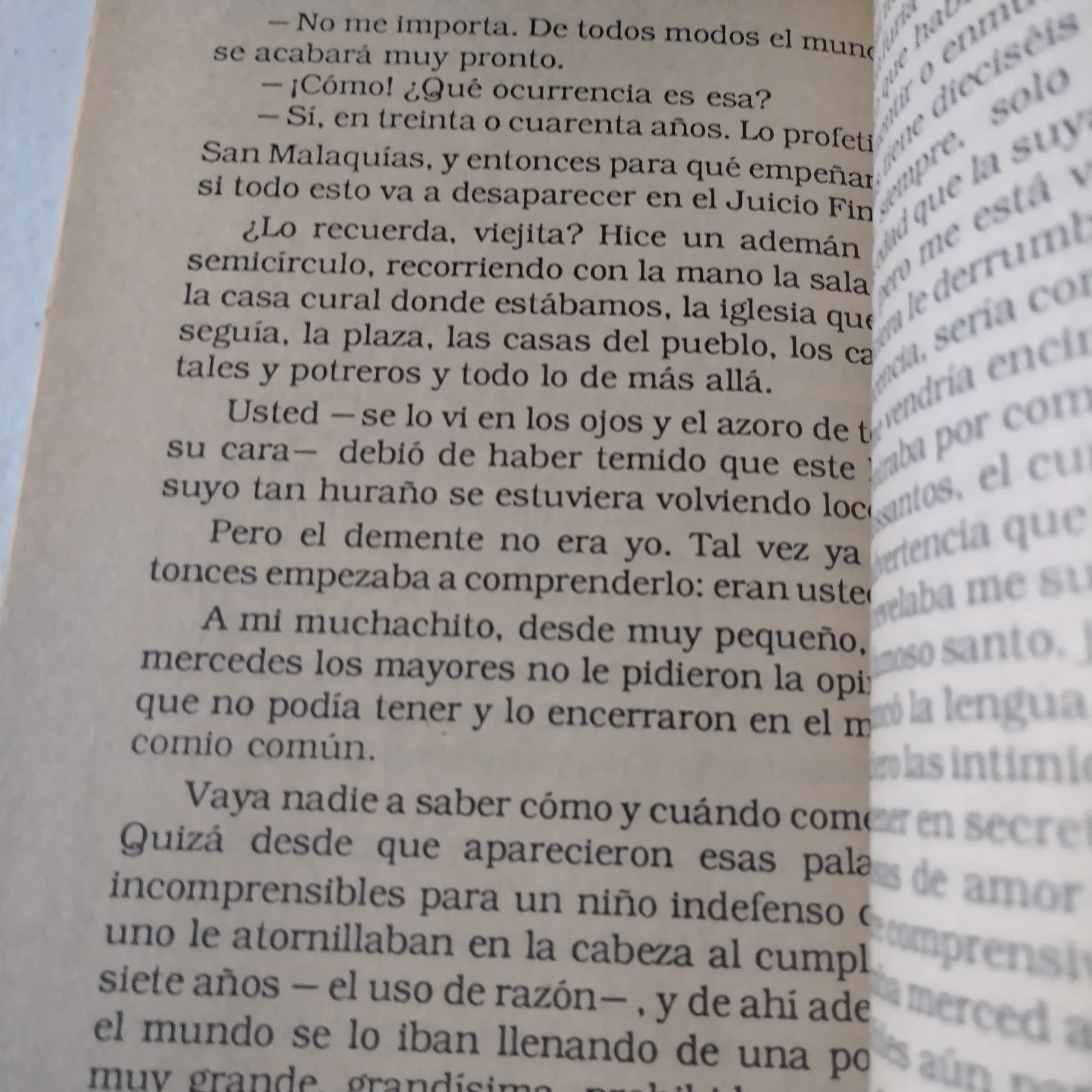 Los años pequeños días, Fabián Dobles, Usado 3