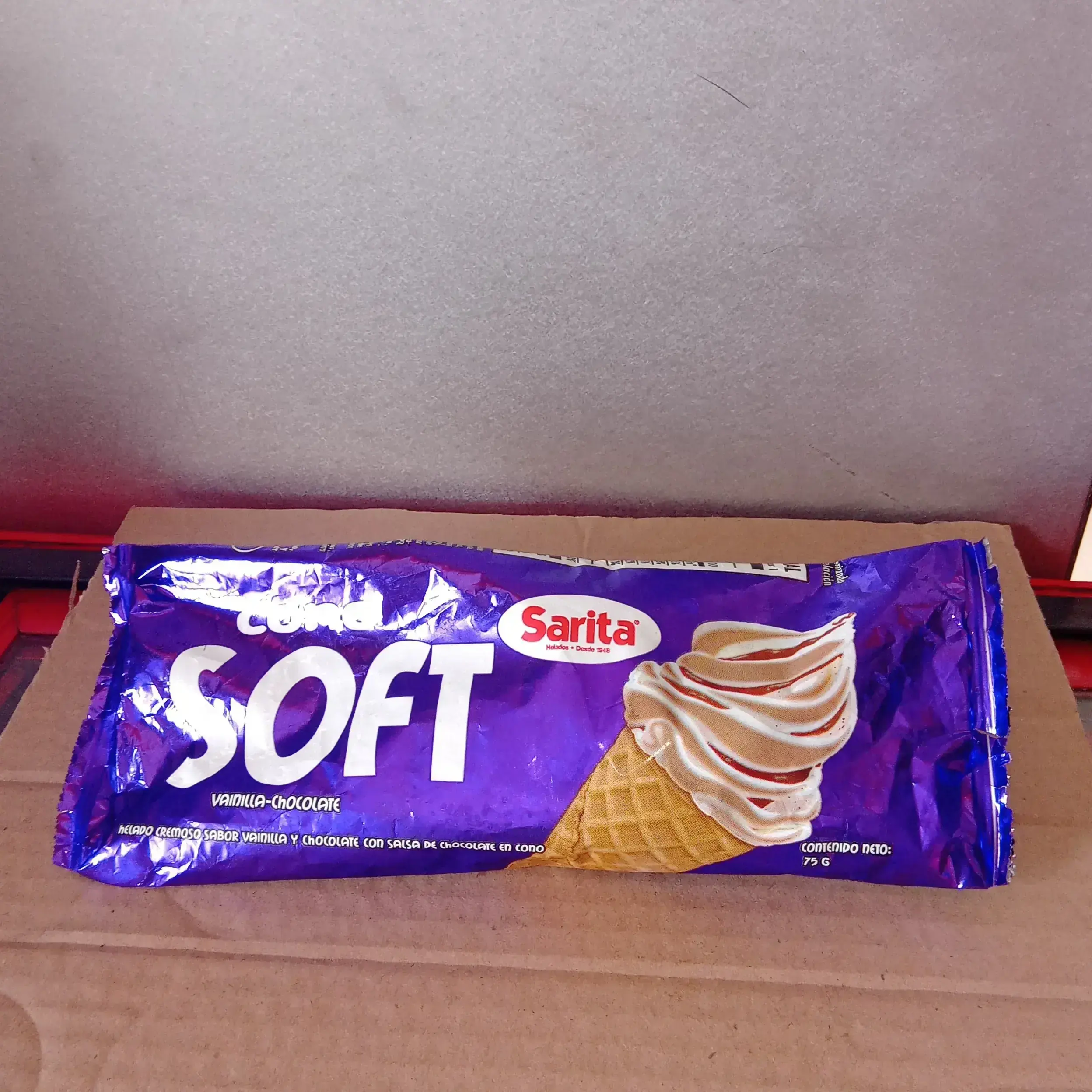 Cono soft vainilla chocolate 75 g
