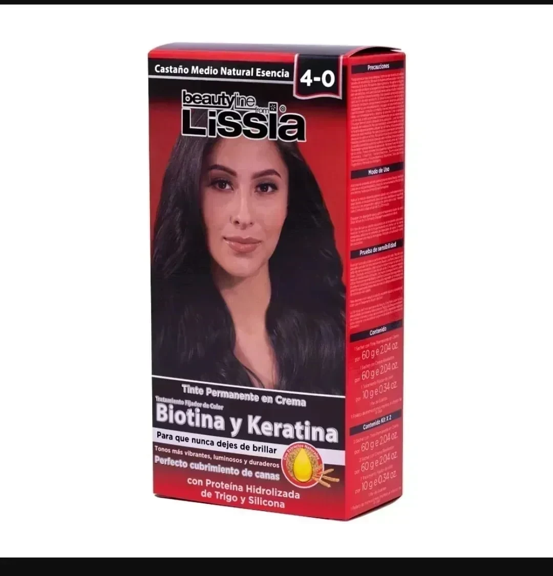 lissia tinte 4.0 castaño medio