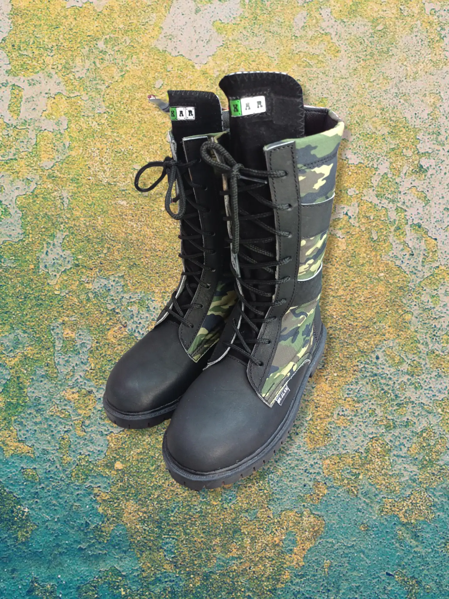 Botas estilo militar