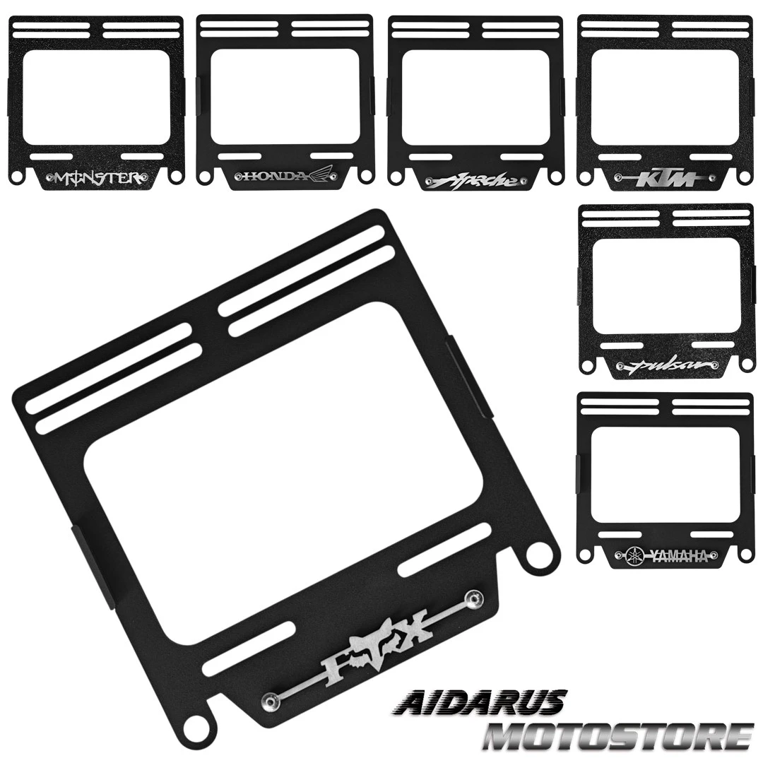 PORTA PLACA ACERO UNIVERSAL 2026 DISEÑOS MULTIMARCA