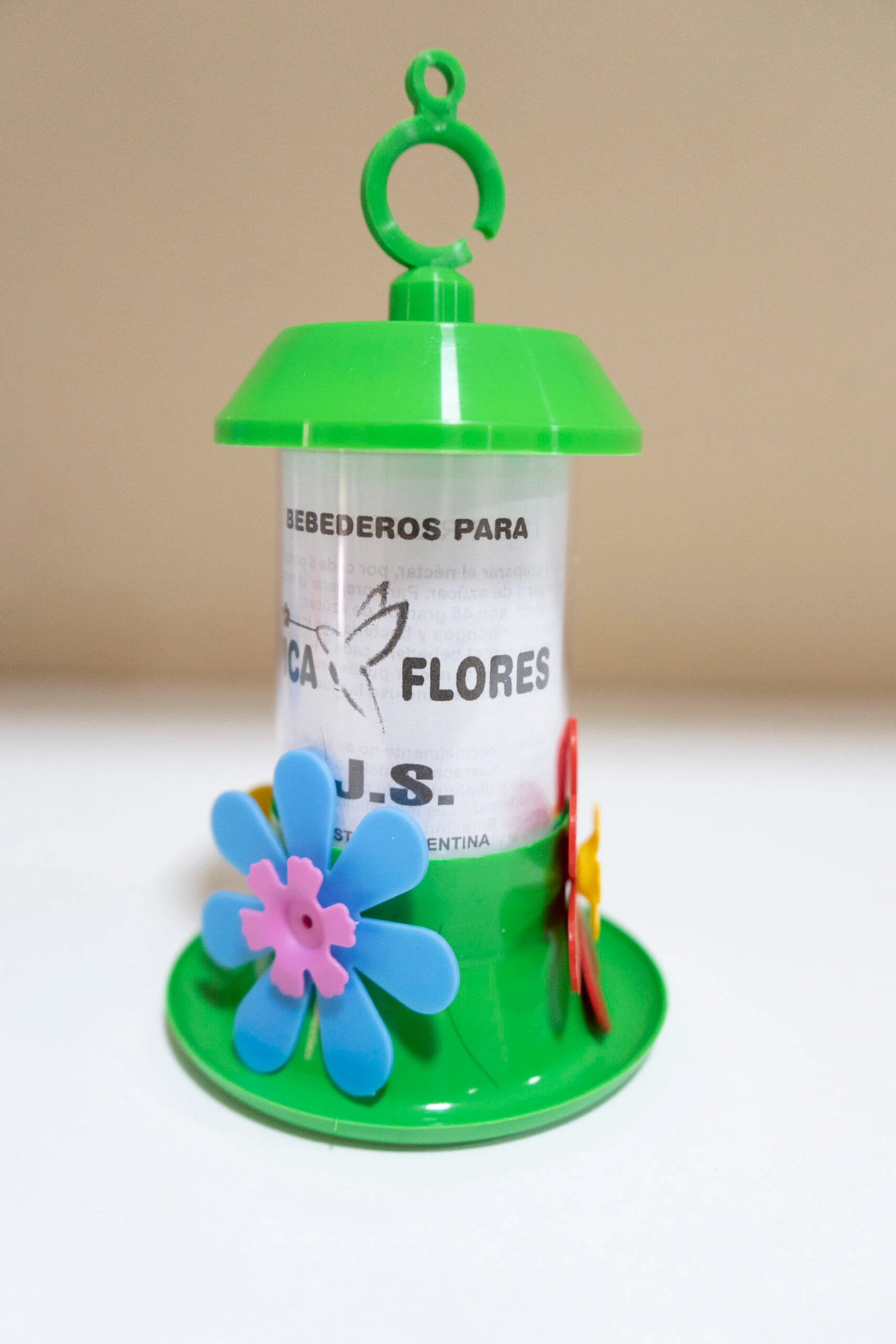 Bebedero de colibri 3 flores