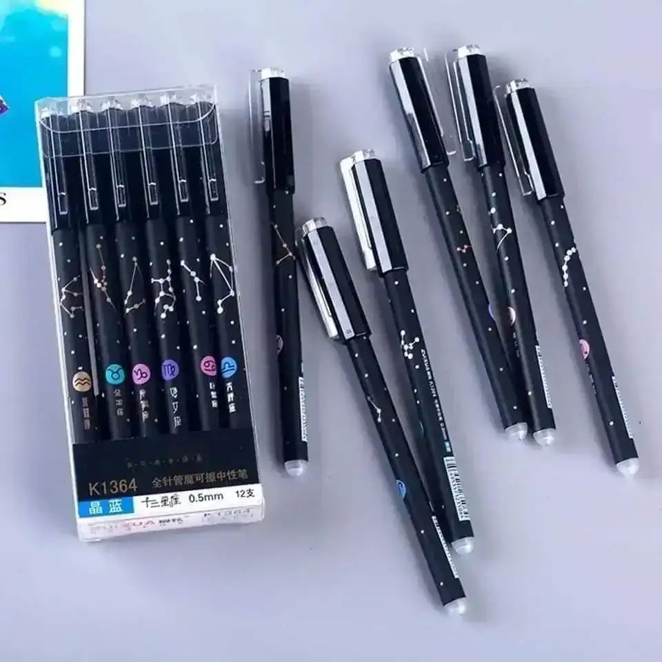 Plumas de gel de Zodiaco Borrables 2
