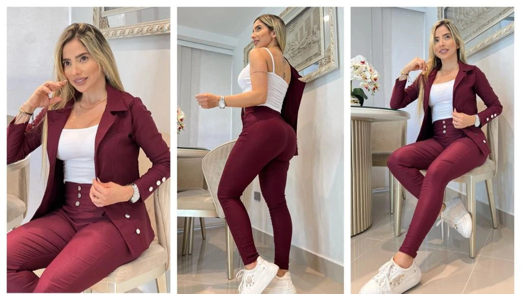 Conjunto 3 piezas de dama 8