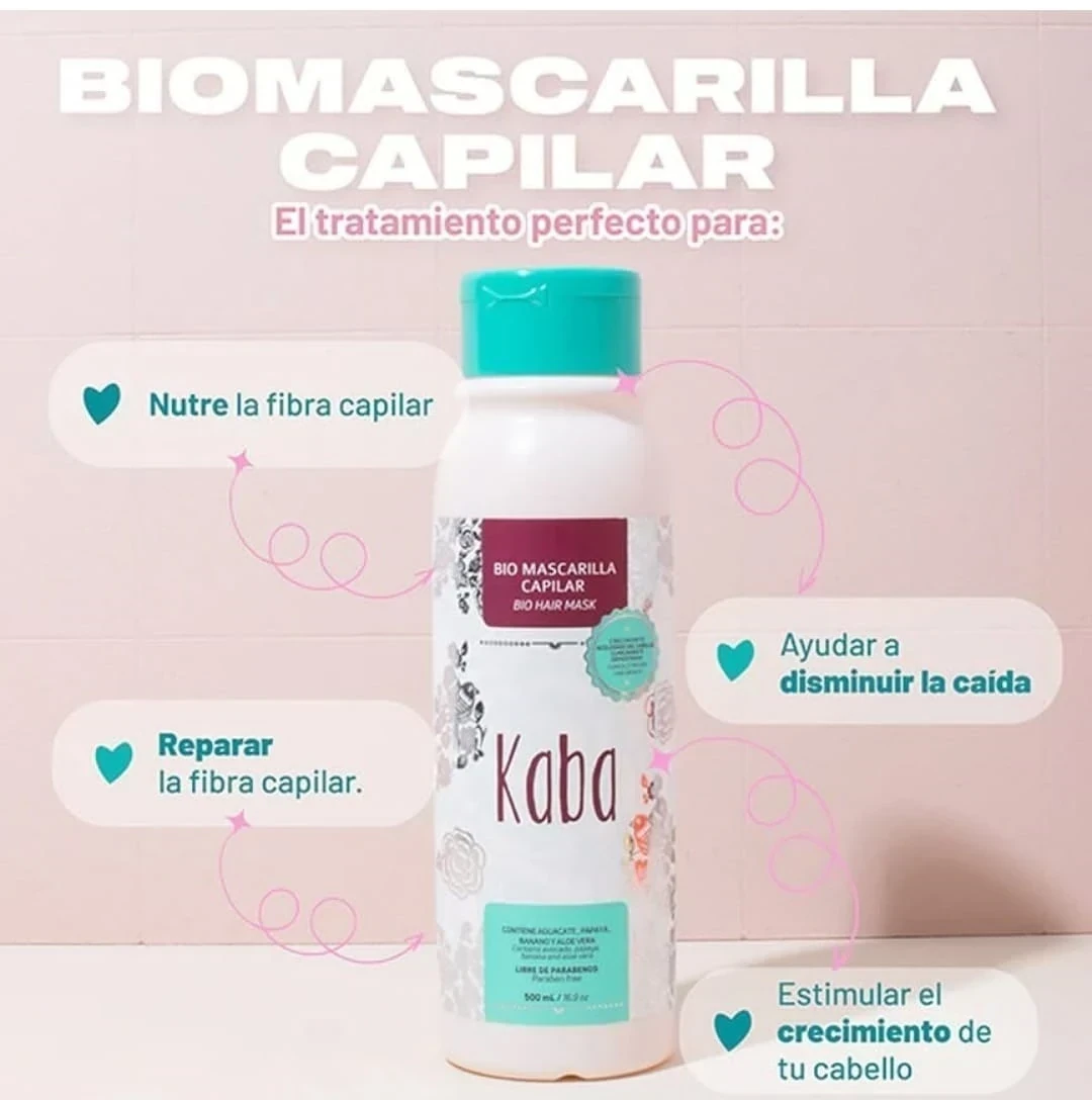kaba tratamiento bio macarilla x500 ml