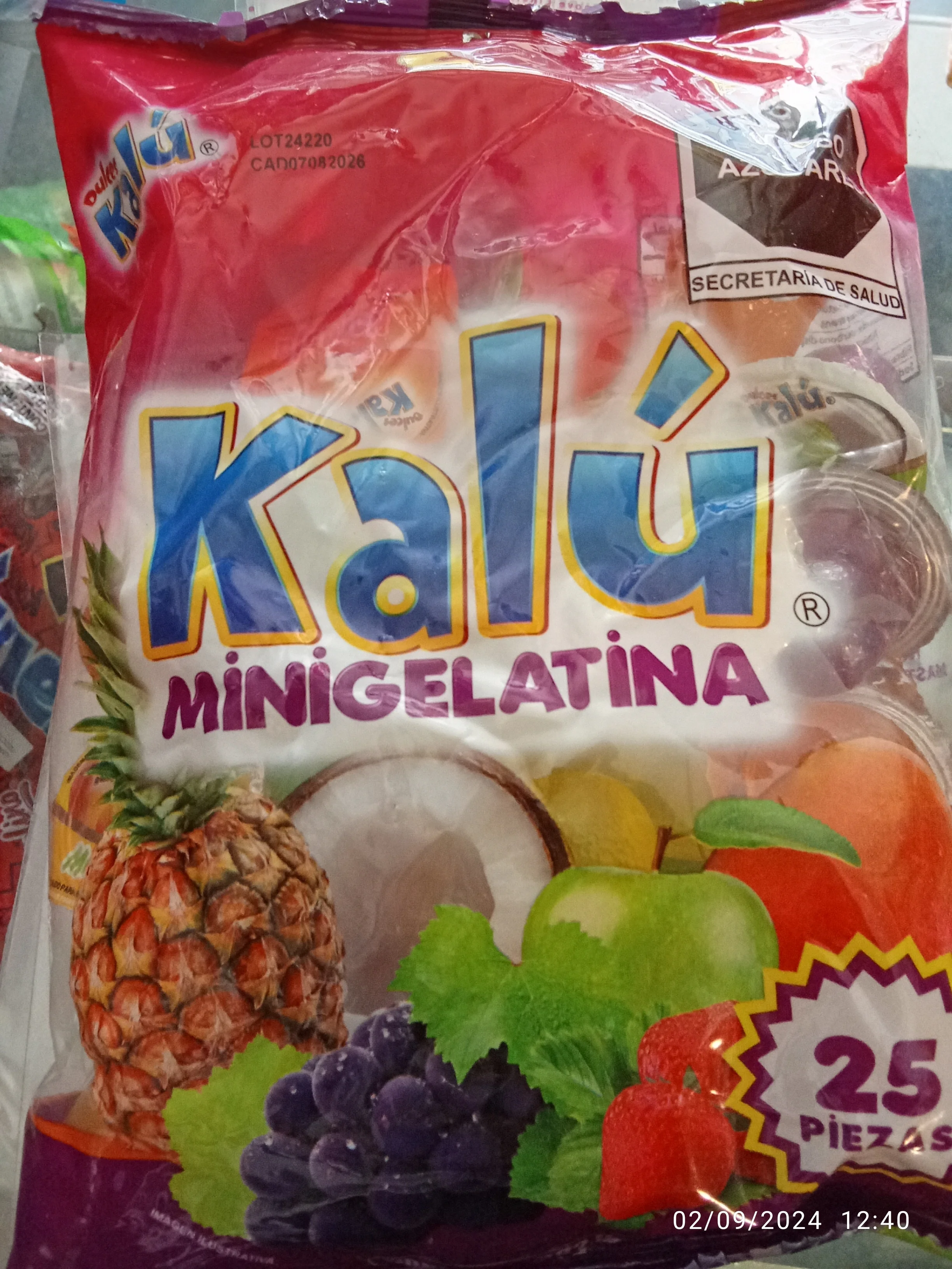 Mini gelatina kalu
