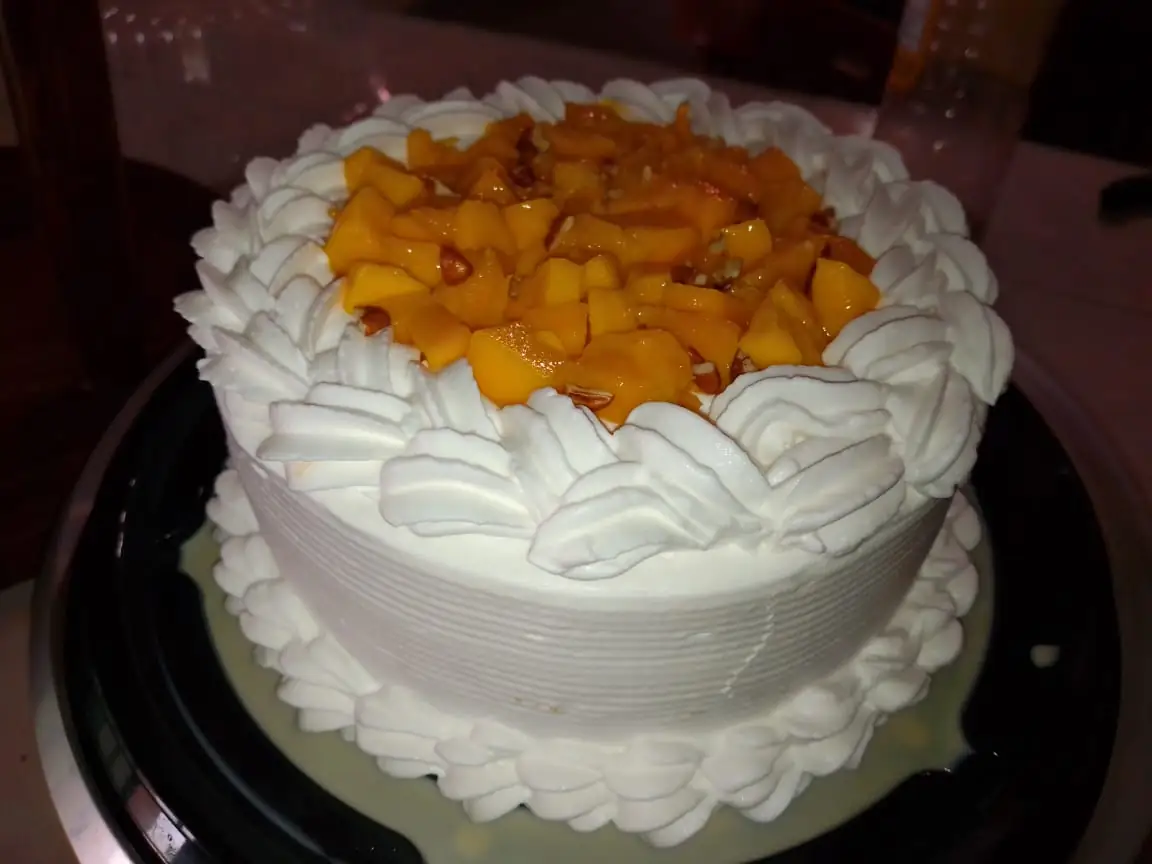 Pastel 3 leches c/mango chico