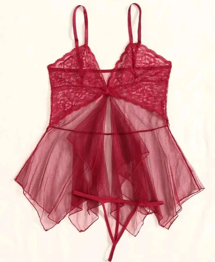 Baby doll con tanga 3