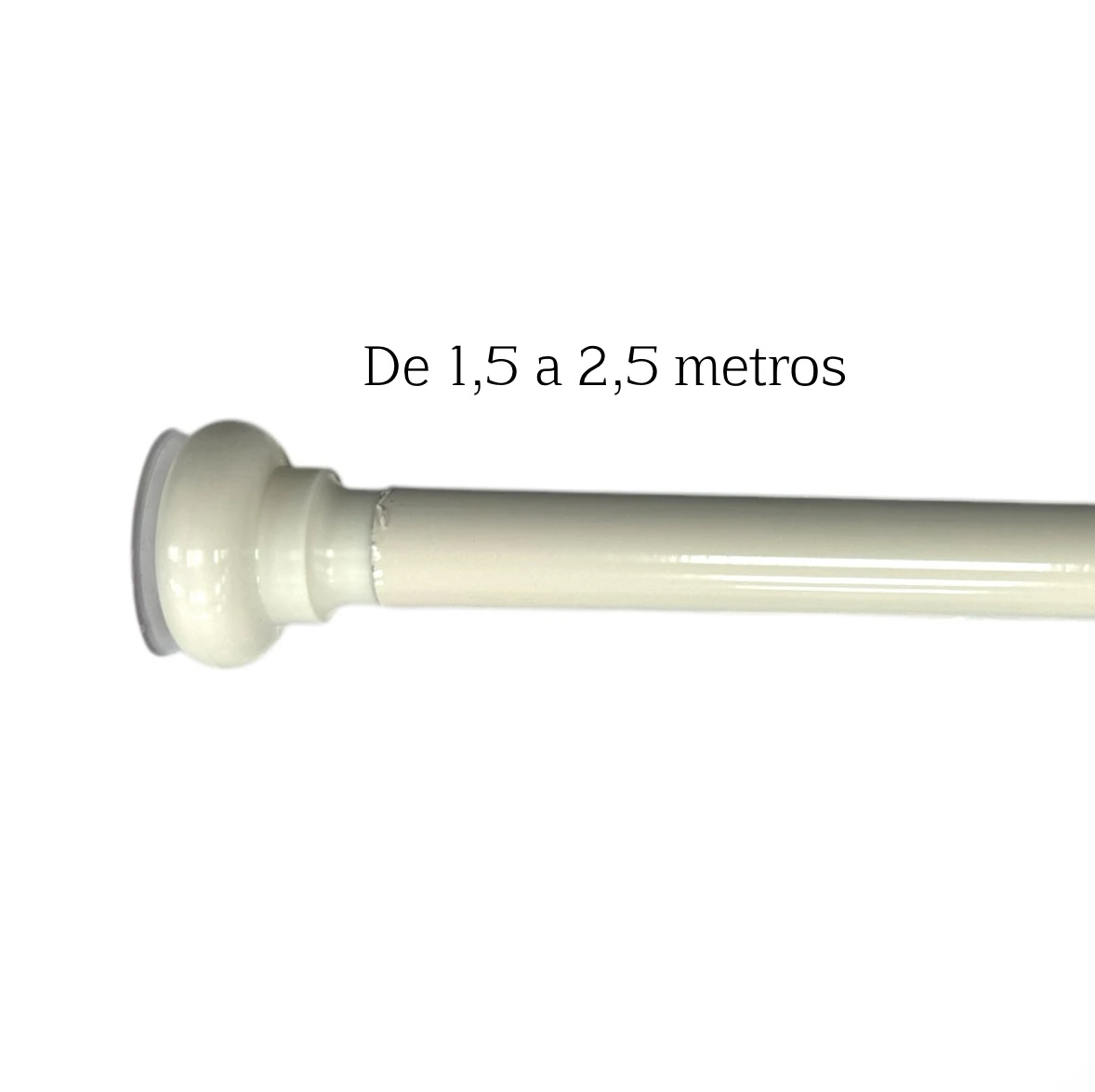 Barral lujo blanco para baño de 1,5 a 2,5 metros 