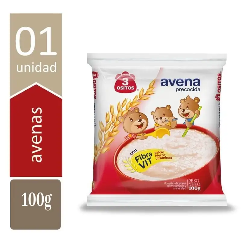 Avena Precocida 3 Ositos