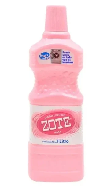 Jabón Zote Rosa Líquido