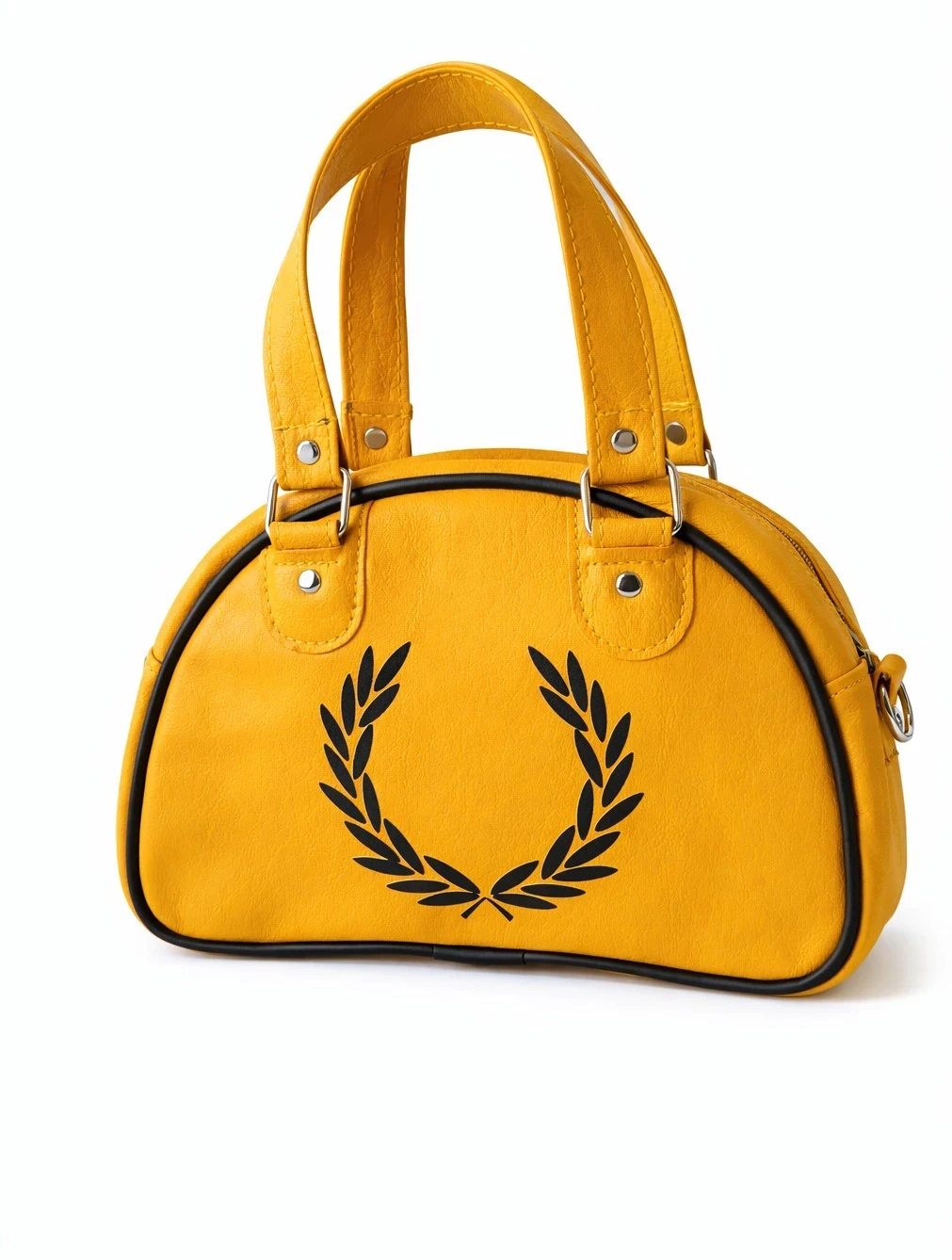 Bolso media luna amarillo