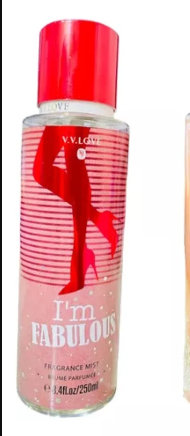 Body mist 250 ml. Vv love.  I'm fabulous 💅🥰