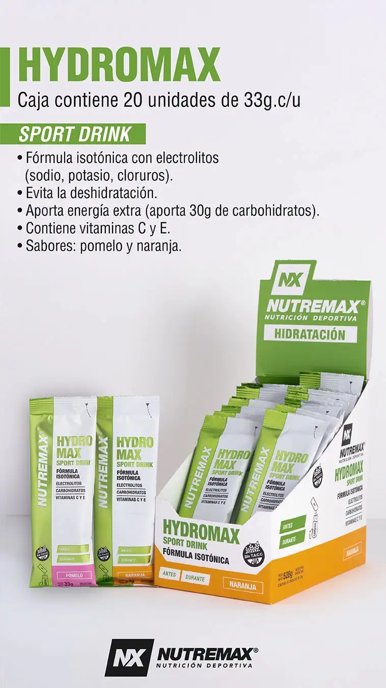 Hidromax caja x 20unid