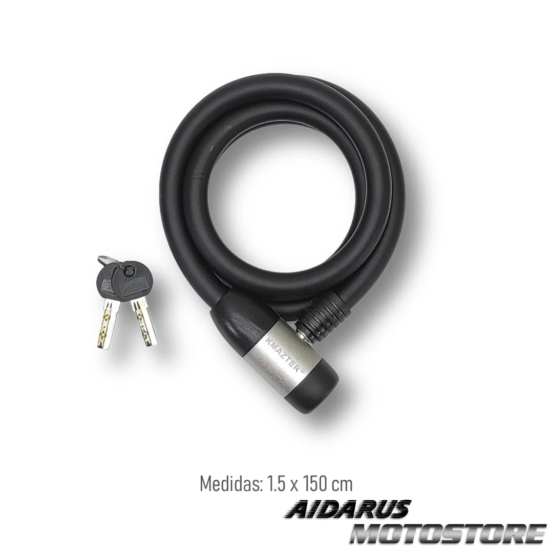 CABLE DE SEGURIDAD KM 1.5CM x 150CM
