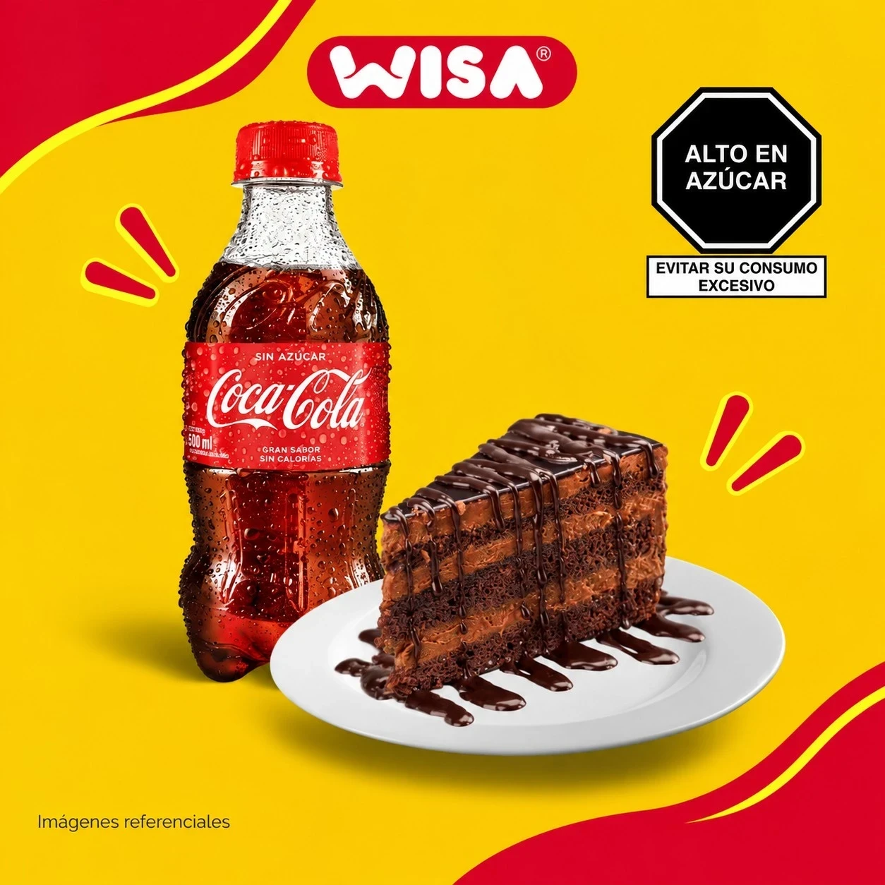 Torta de Chocolate + Coca cola 300 ML