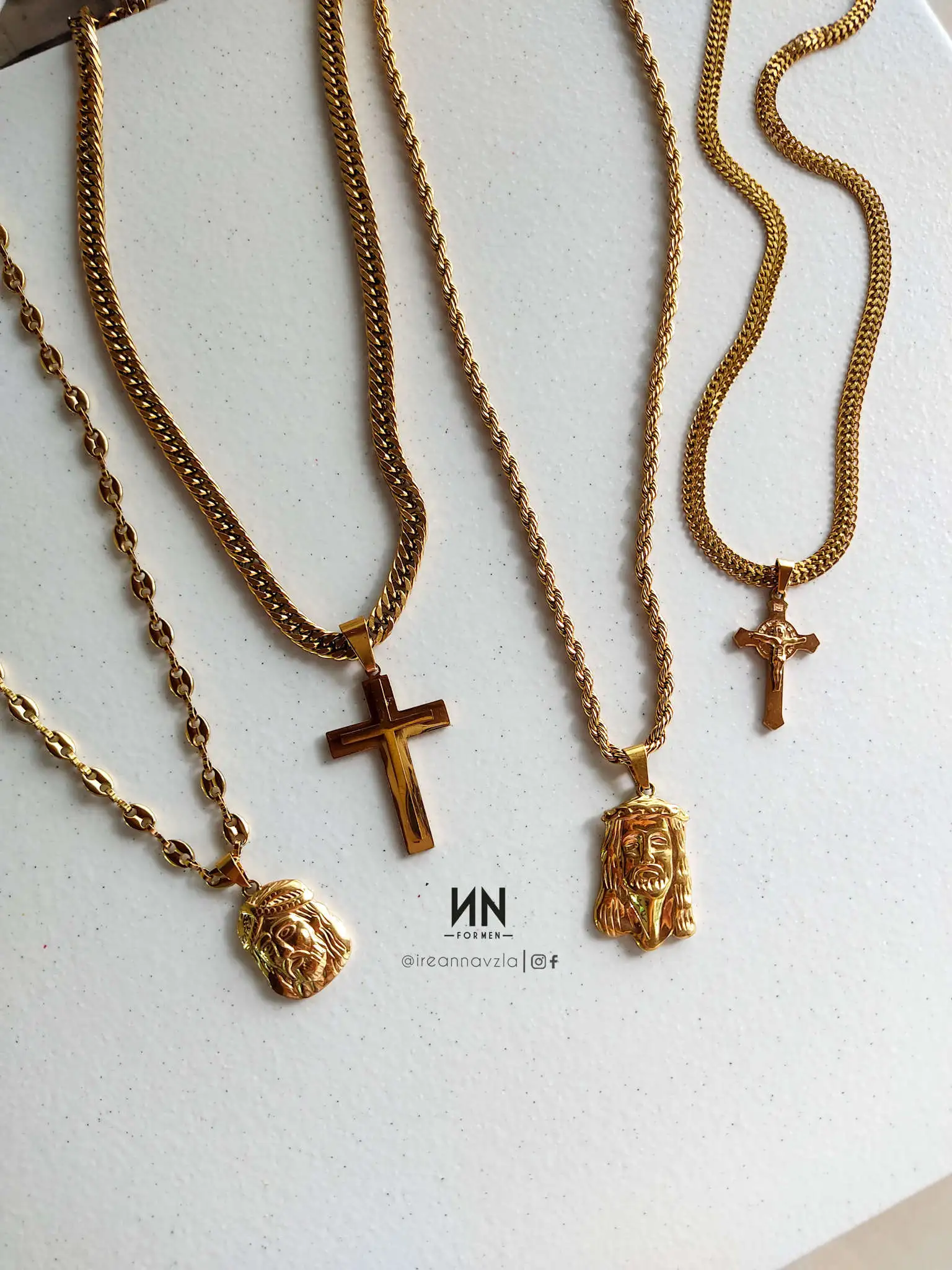 Cadena cordón cristo 4