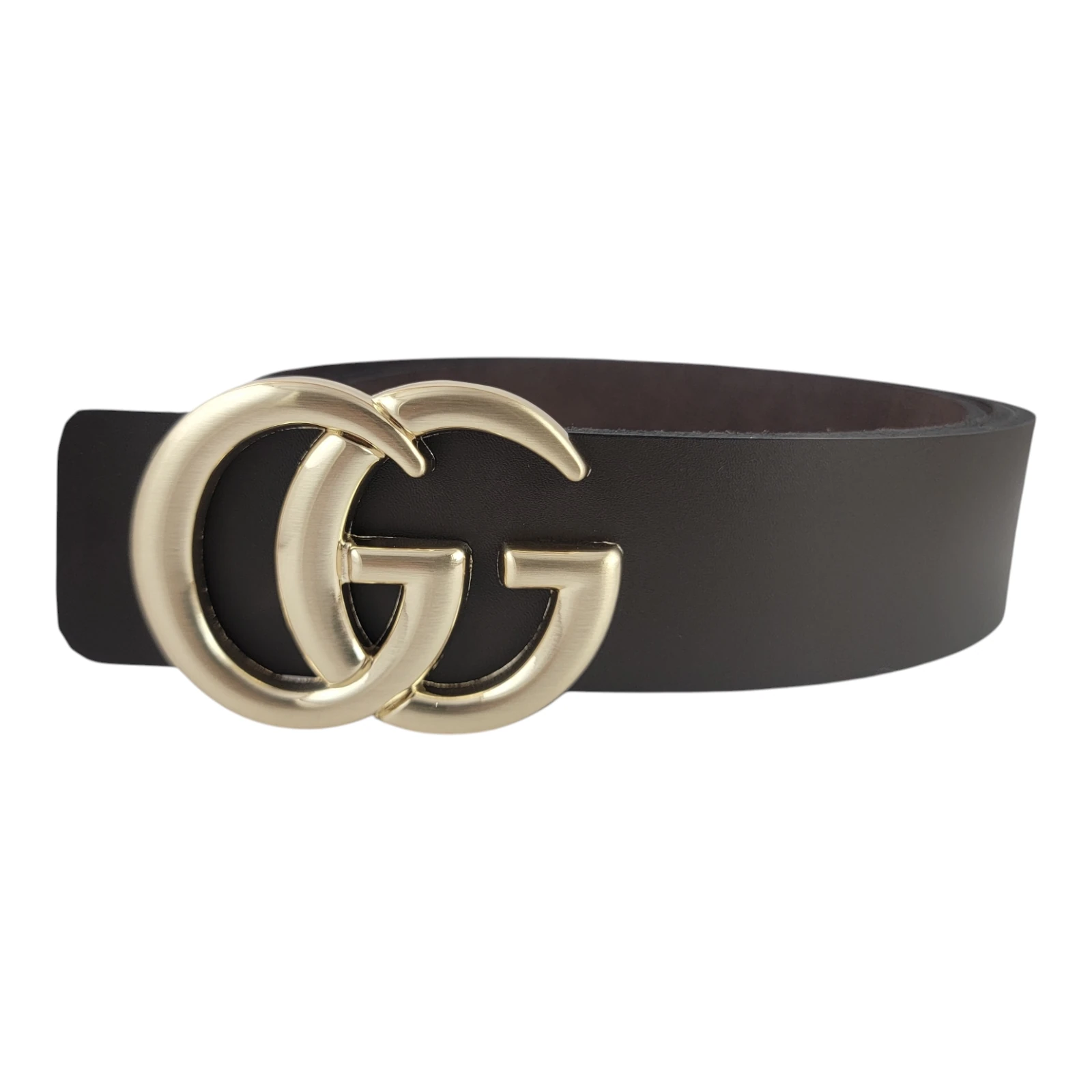 Gucci cuero vaqueta cafe oscuro  2
