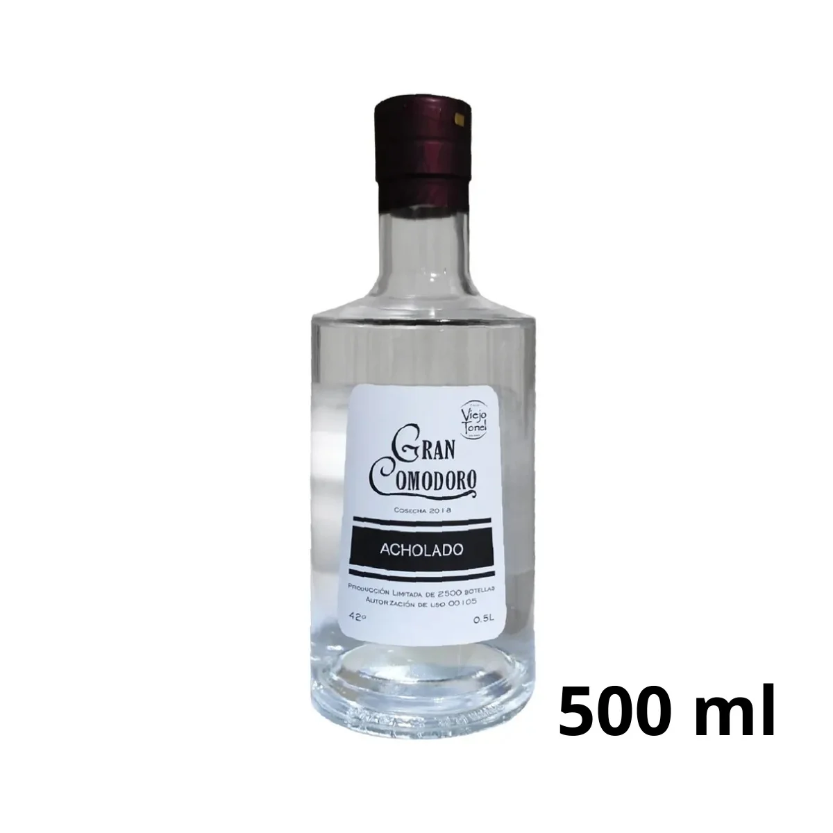 PISCO GRAN COMODORO ACHOLADO 500 ML