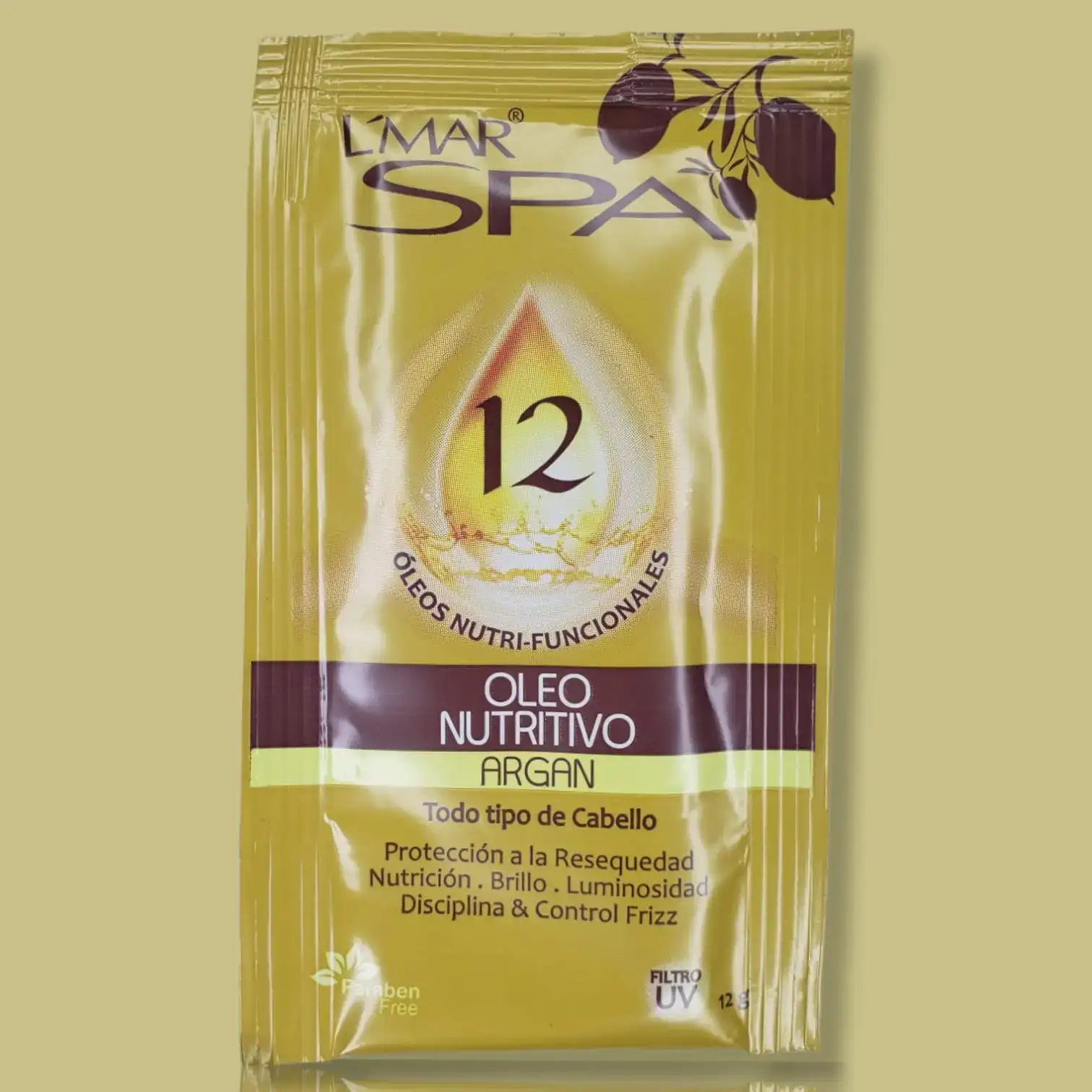 Sachet Óleo Nutritivo 12grs Argan