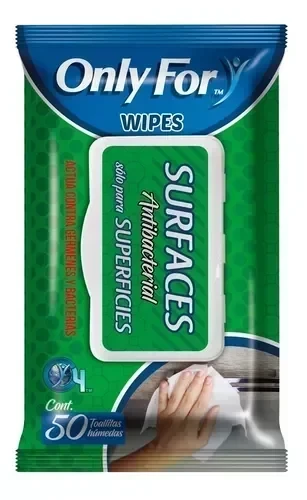 TOALLA ANTIBACTERIAL C/50
