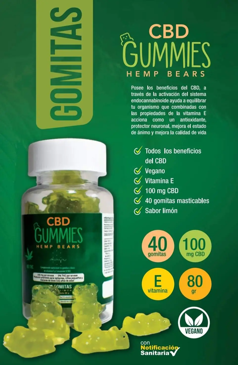 Gomitas CBD Gummies 
