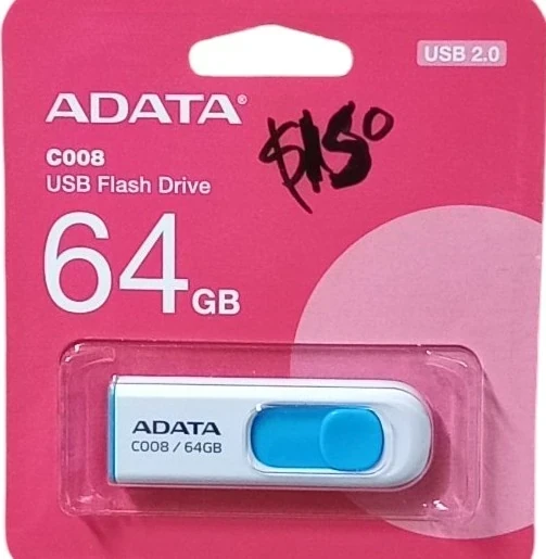 Memoria  usb de 64 gb adata