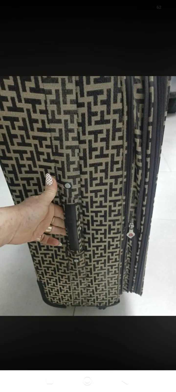 Valija Tropea grande  70 cm alto 2