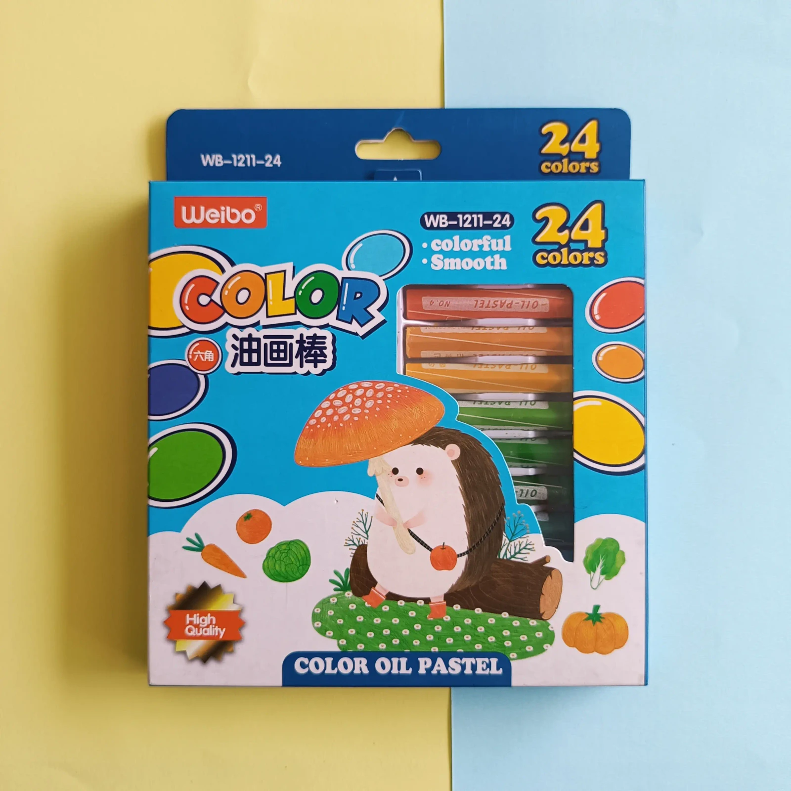 CAJA CRAYOLA WEIBO X24