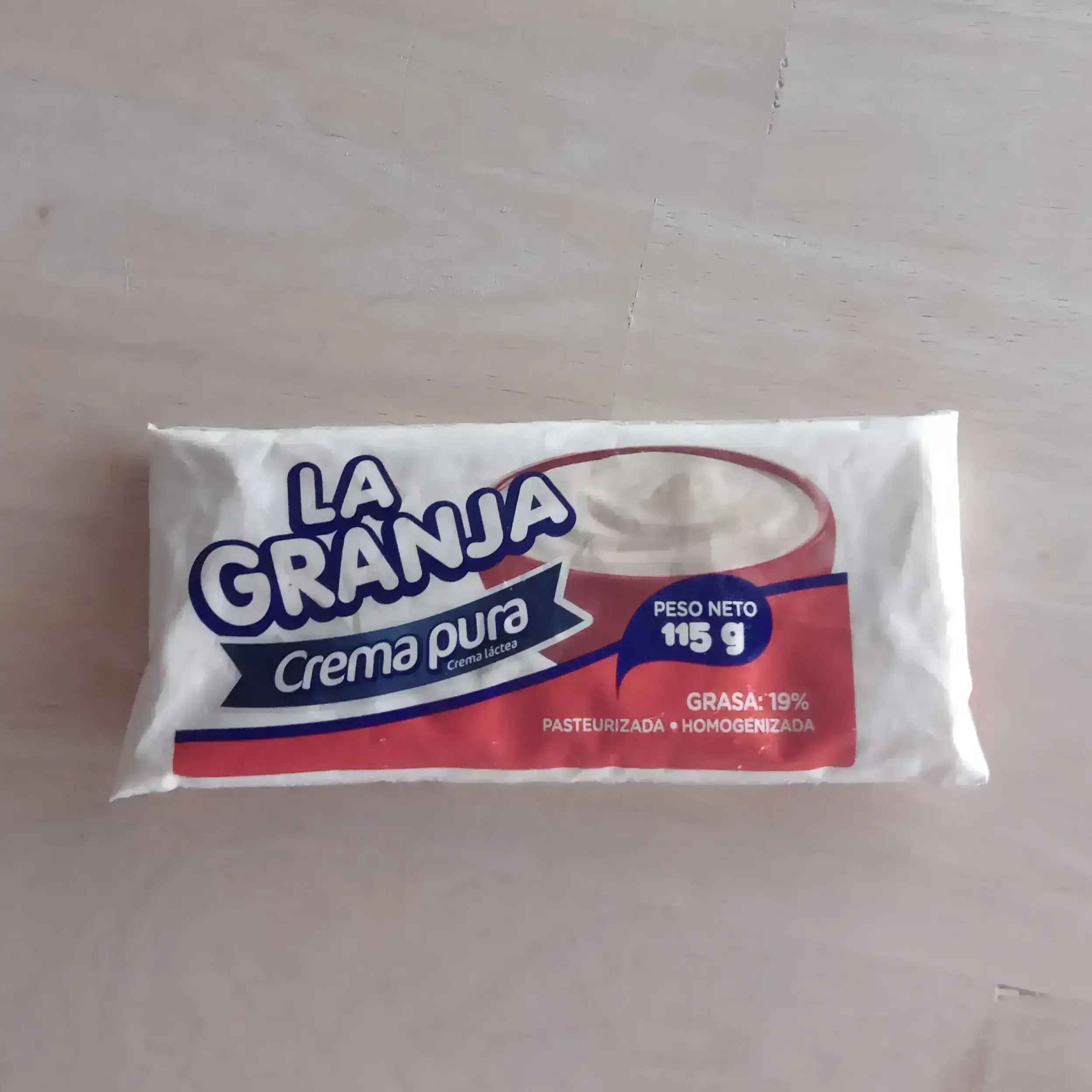 La granja  crema pura 115 g