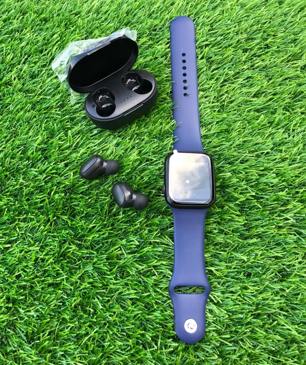 Combo de auriculares A6R y Smartwcht 4