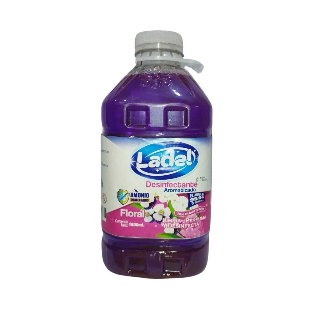 LADEL DESFINFECTANTE AROMATIZADO LAVANDA 1800 ML
