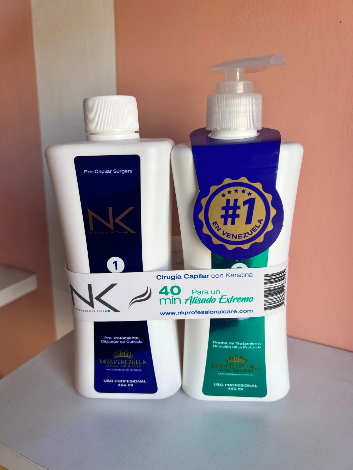 Cirugia capilar com keratina clasica 450ml