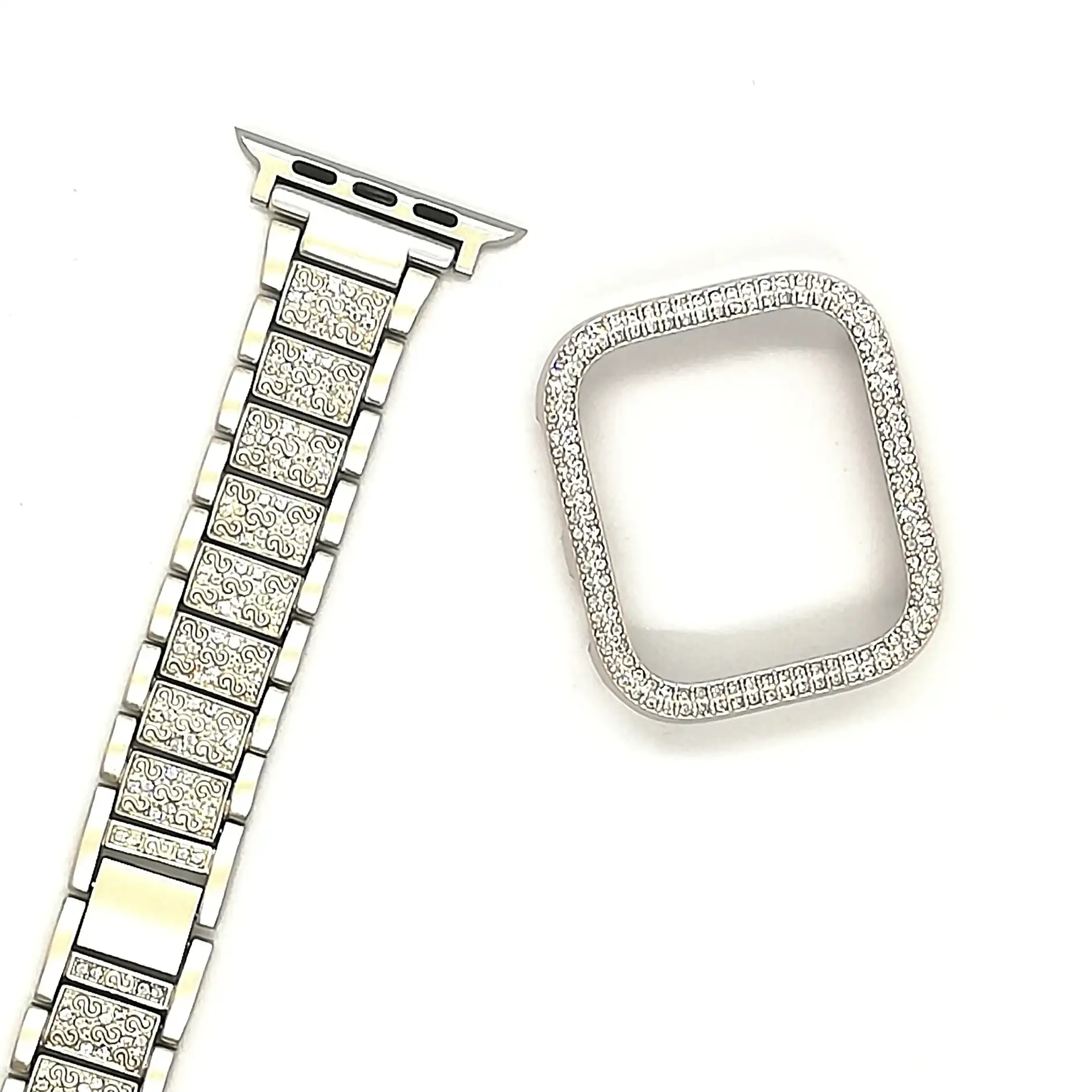 Set bumper + correa full brillos 