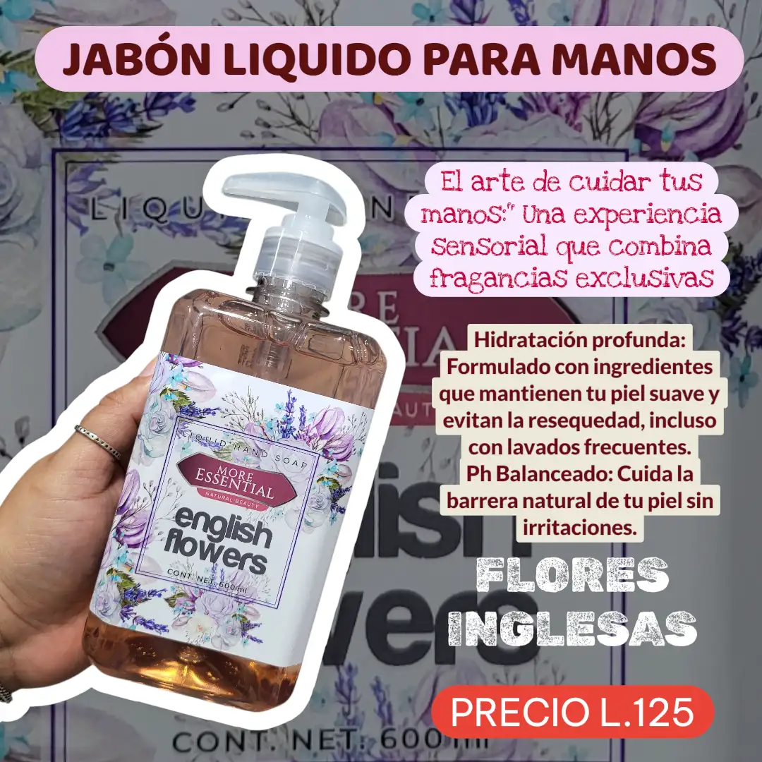 Jabón líquido para manos 