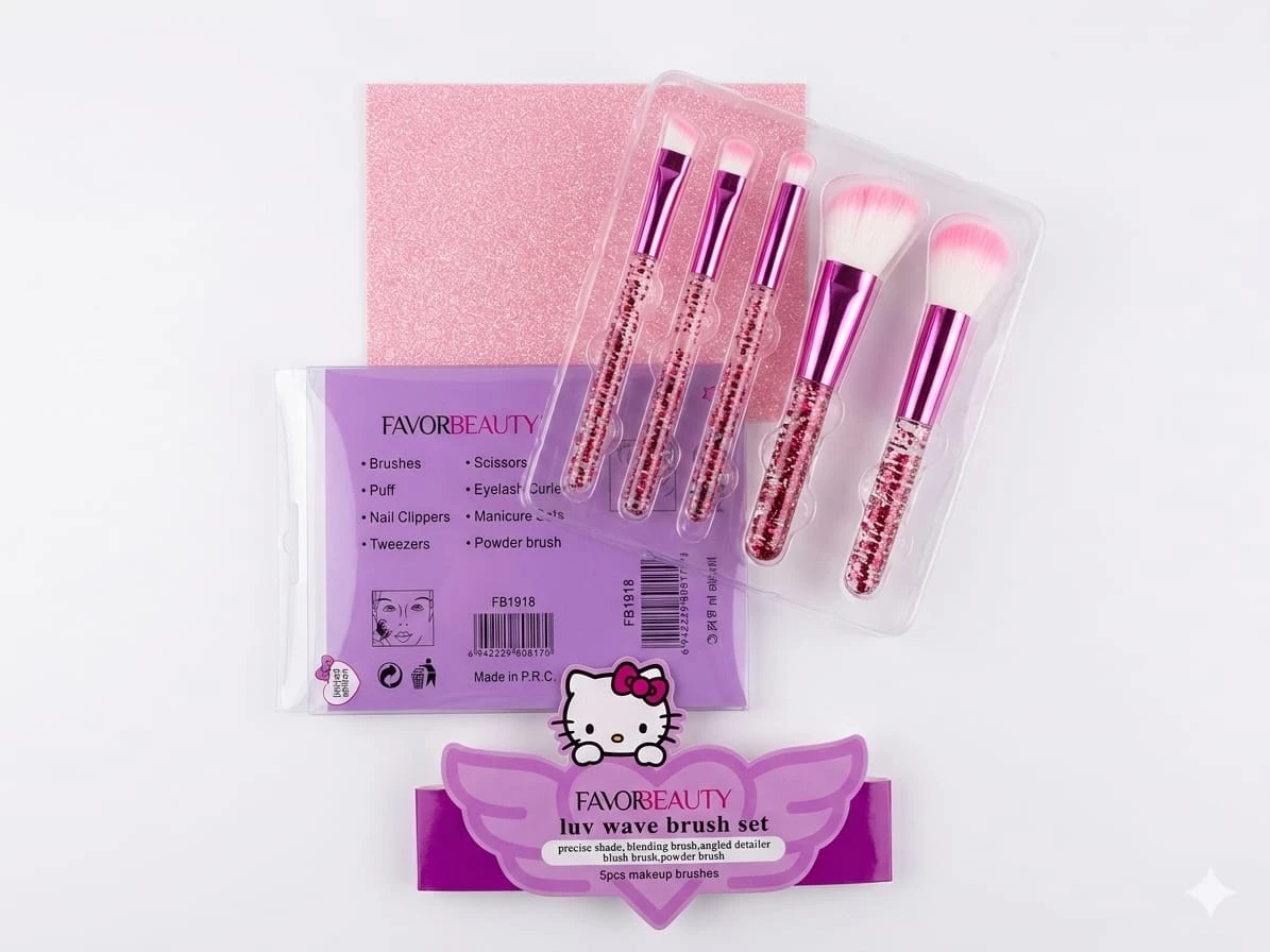 BRUSH BROCHAS HELLO KITTY 3
