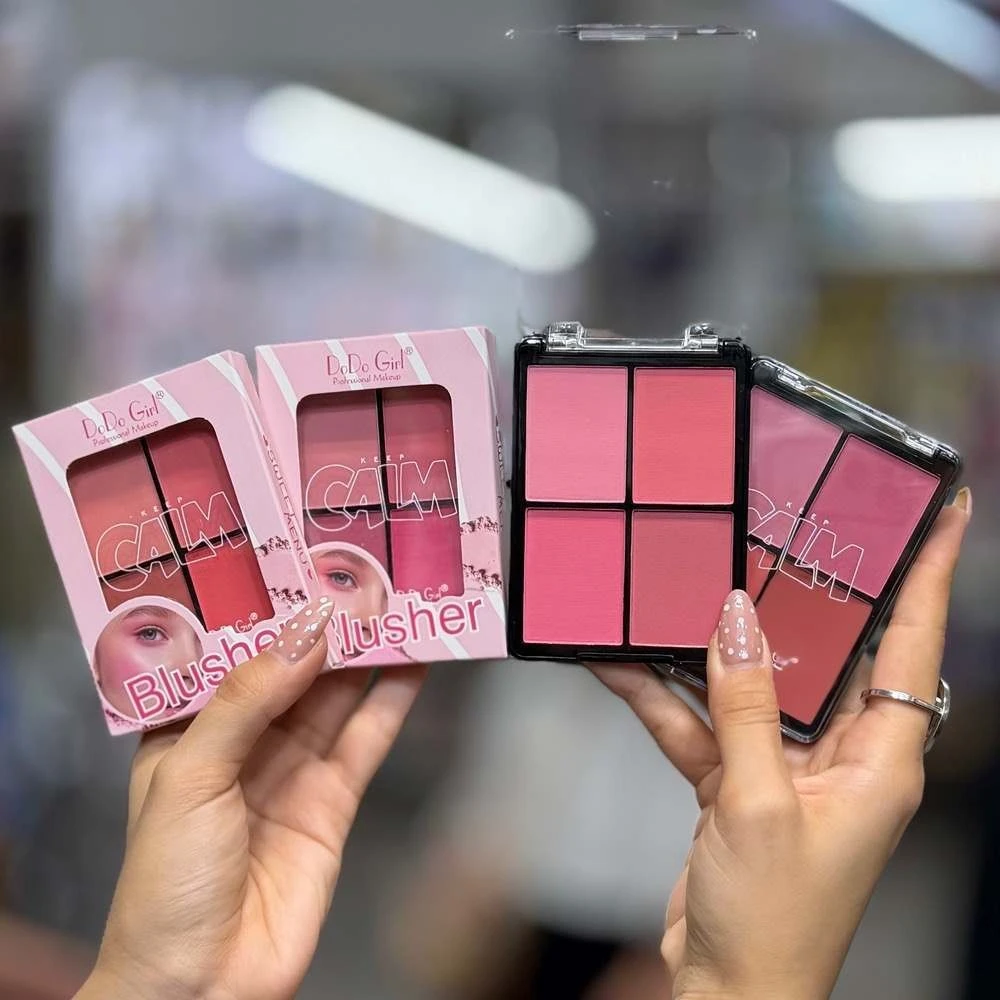 Set 4 Paletas de Blush DoDo Girl 2