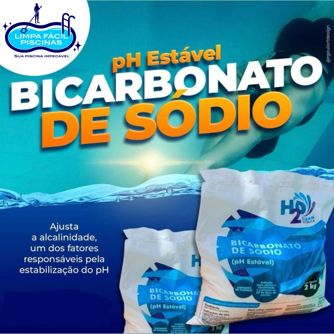 1 Kg Bicarbonato para Piscina