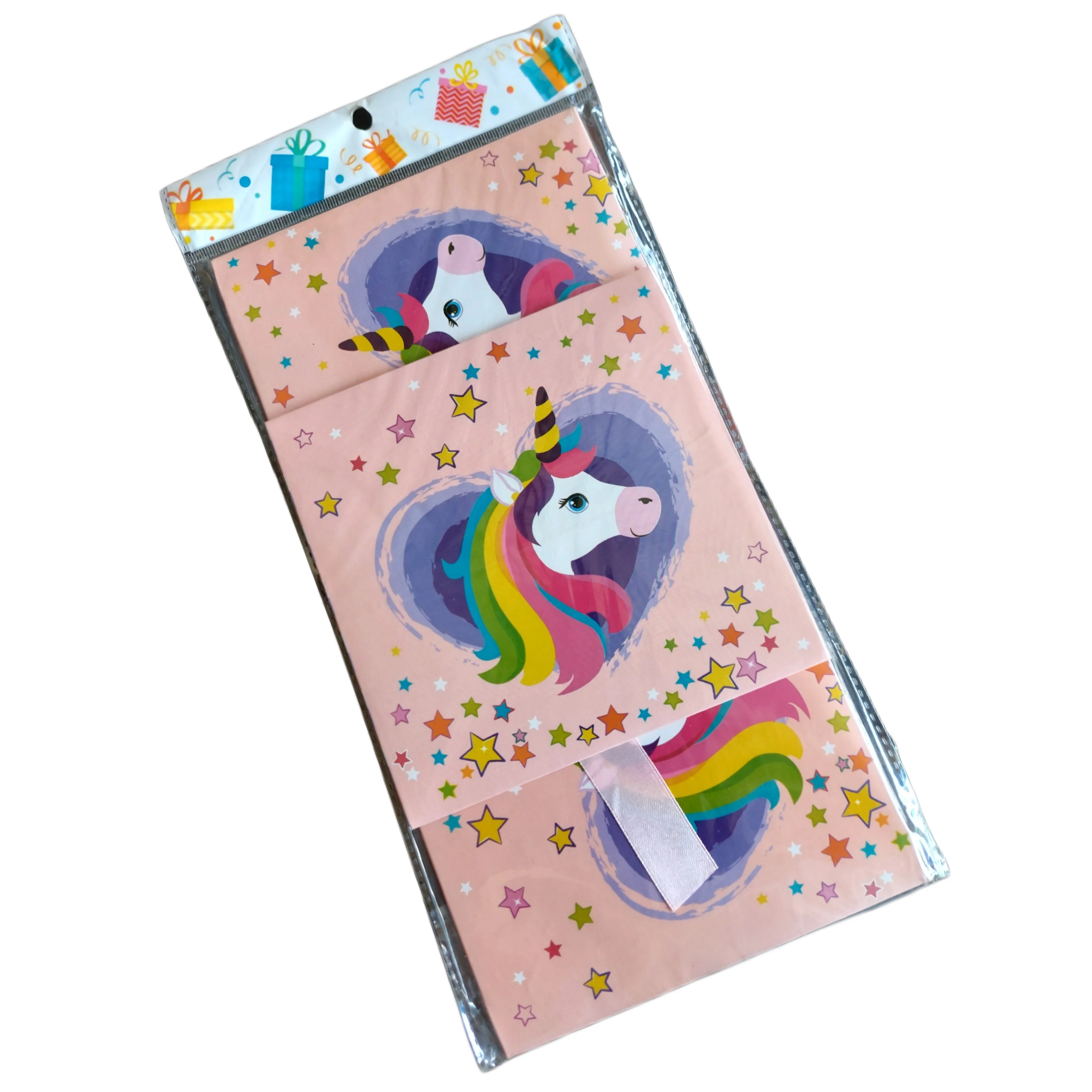 Caja de ragalo unicornio 15x15cm 2