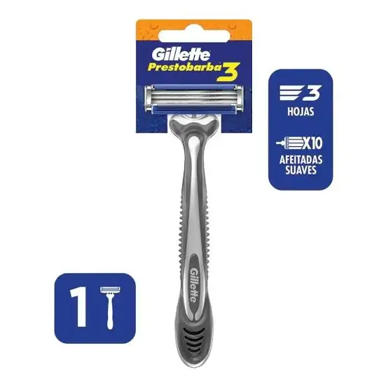 Maquina para Afeitar Gillette Prestobarba 3