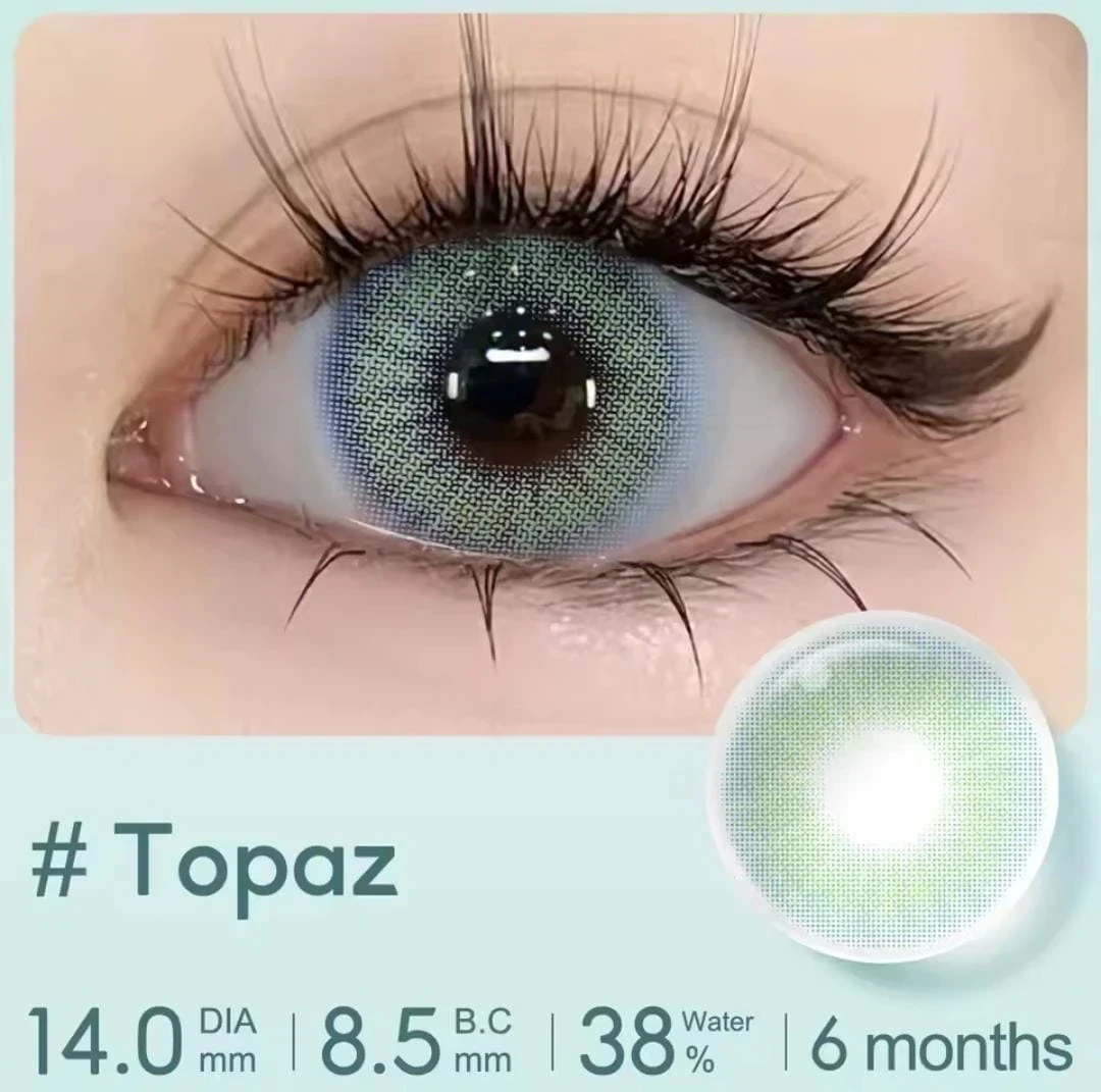 Lentes de contacto - Referencia: TOPAZ - SIN BORDES - 14.0mm