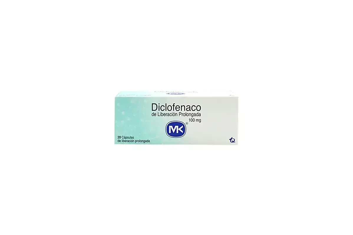DICLOFENACO CAPS 100 GR X 20 CAPS MK