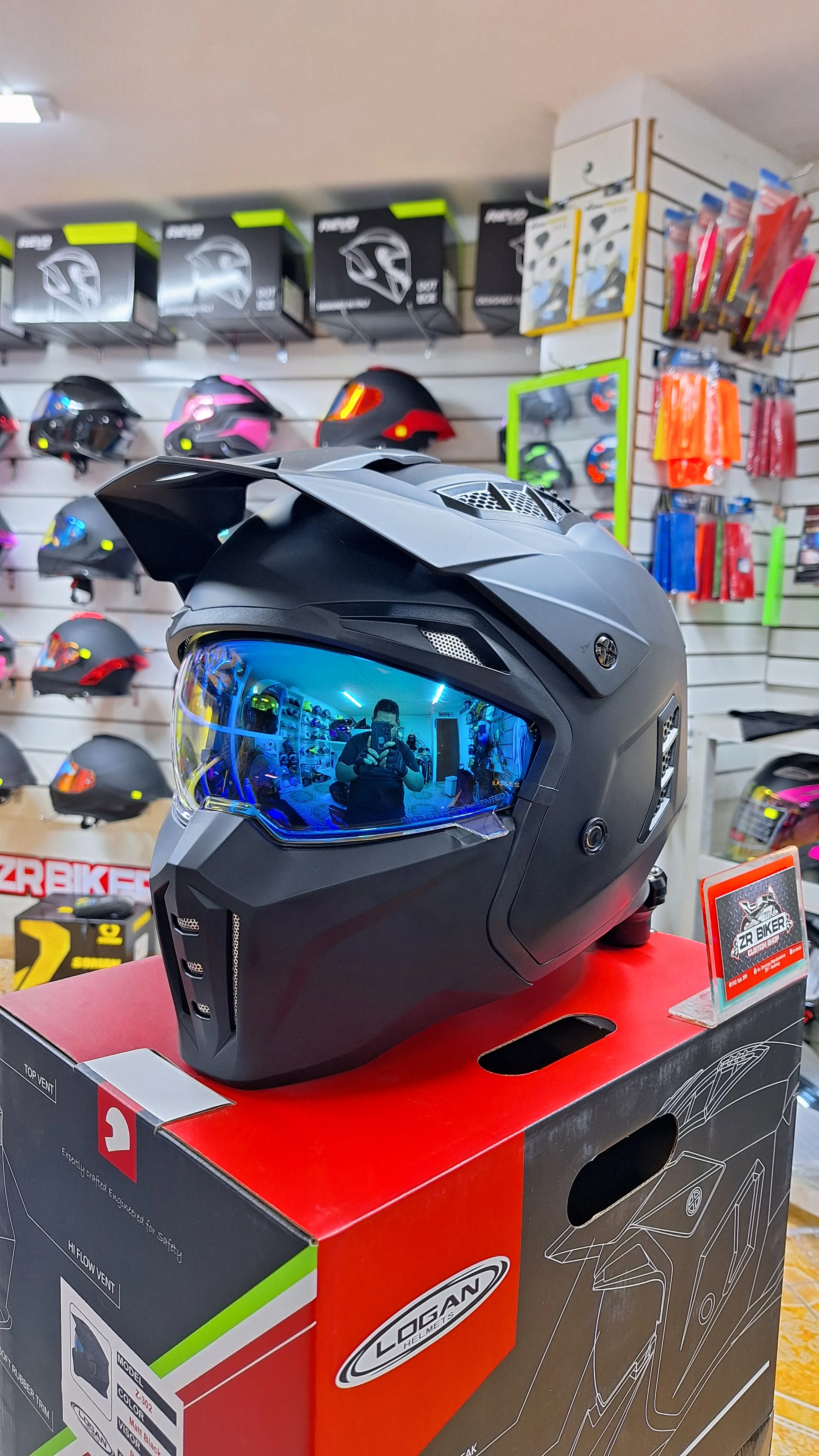 CASCO LOGAN STREETFIGHTER BLUE 2